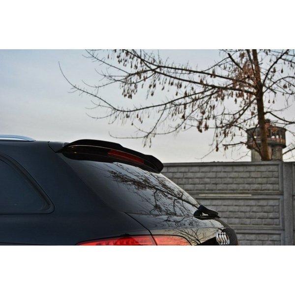 Heck-Spoiler für Audi A4 B8 Avant - Schwarz Hochglanz