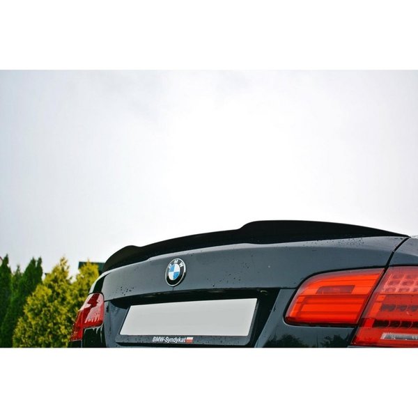 Heck-Spoiler für BMW 3er E92 M-Paket Facelift - Schwarz Hochglanz