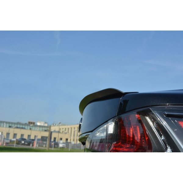 Heck-Spoiler für Lexus GS - Schwarz Hochglanz