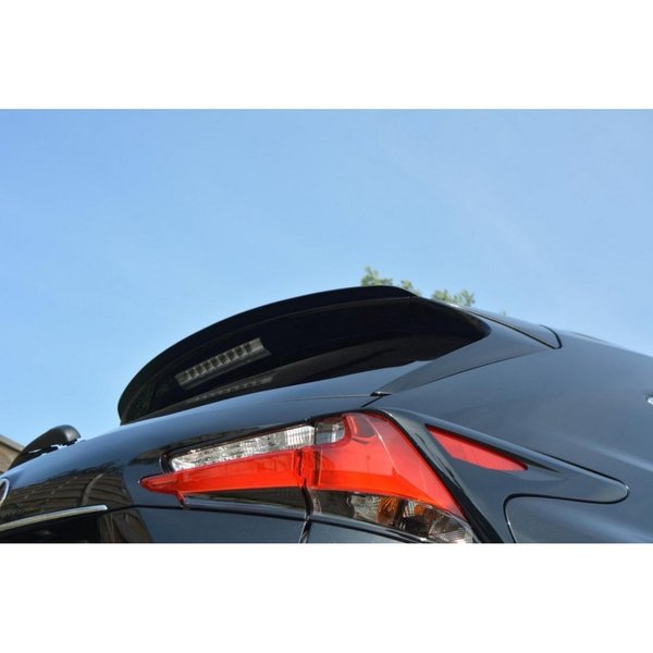 Heck-Spoiler für Lexus NX - Schwarz Hochglanz