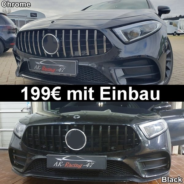 Kühlergrill Panamericana Style - Mercedes CLS C257 - AMG GT STYLE